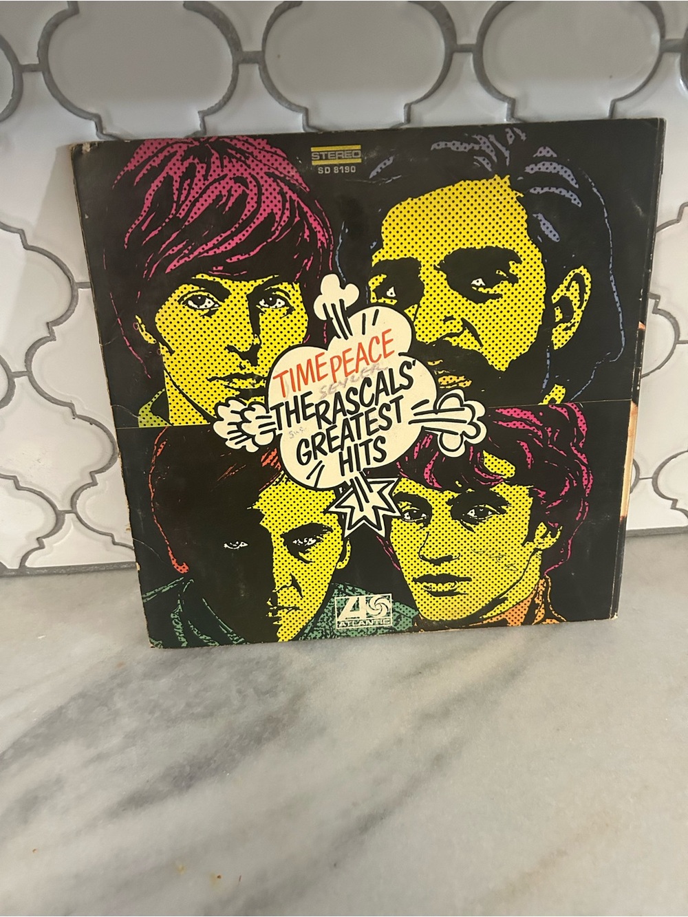 Time Peace The Rascals Greatest Hits Album LP Vinyl Atlantic Record SD-8190 1968